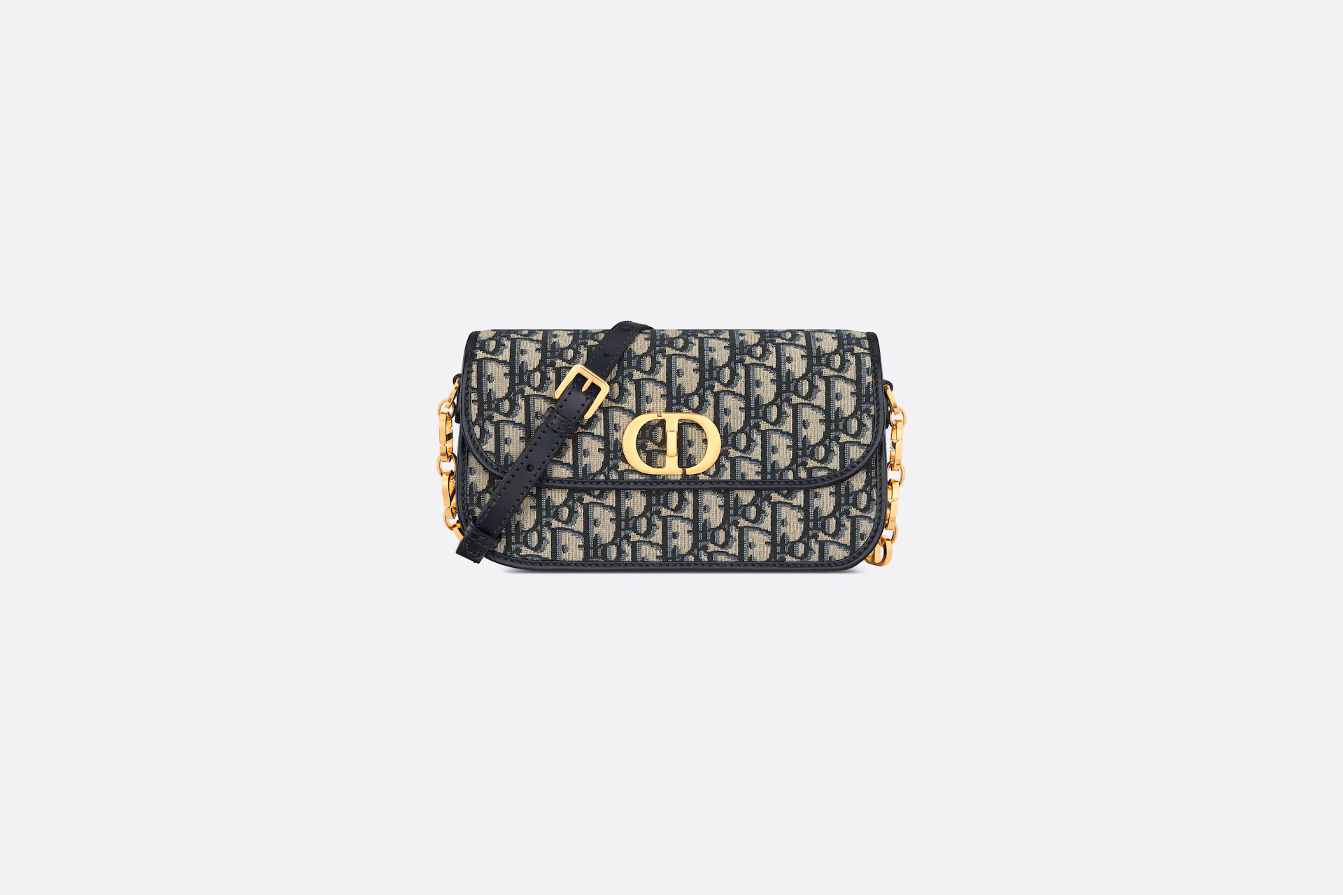 DIOR / SMALL 30 MONTAIGNE AVENUE BAG Blue Dior Oblique Jacquard  M9261UTZR_M928