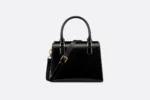 DIOR / MEDIUM BOSTON BAG Black Box Calfskin M8675UBEQ_M900