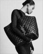 YSL / ICARE MAXI SHOPPING BAG IN QUILTED LAMBSKIN 698651AAANG1000 - Image 2