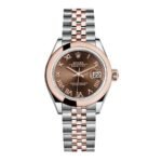 Rolex Datejust 278341RBR Everose Gold and Chocolate with Diamond Dial Jubilee