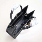 Burberry tote calfskin bag 8376 black size: 27 * 11 * 20 cm - Image 8