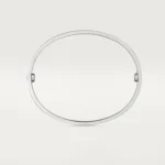 Cartier / LOVE BRACELET LOVE LOVE bracelet, white gold (750/1000). Comes with a screwdriver. Width: 6.1 mm. Ref. B6067617 - Image 6