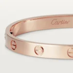 Cartier / LOVE BRACELET LOVE bracelet, 18K rose gold (750/1000). Comes with a screwdriver. Width: 6.1 mm. Ref. B6067417 - Image 3