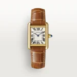 Cartier / TANK LOUIS CARTIER WATCH Tank Louis Cartier watch, small model, quartz movement. 18K yellow gold (750/1000) case, Ref. W1529856