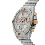 Breitling White Dial Silver - Image 3