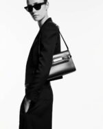 YSL / MANHATTAN SMALL SHOULDER BAG IN BOX SAINT LAURENT LEATHER  6756260SX0W1000 - Image 2