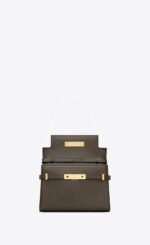 YSL / MANHATTAN SMALL SHOULDER BAG IN BOX SAINT LAURENT LEATHER  6756260SX0W3237 - Image 5