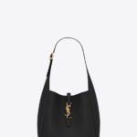 YSL / SMALL LE 5 À 7 SUPPLE IN GRAINED LEATHER 713938AAAUQ1000