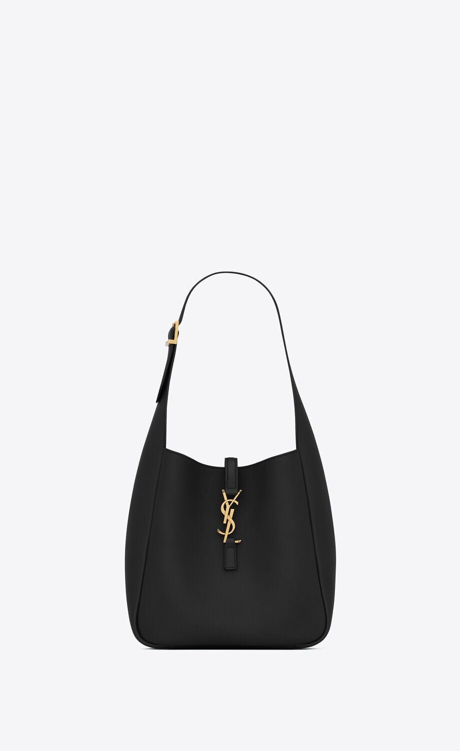 YSL / SMALL LE 5 À 7 SUPPLE IN GRAINED LEATHER 713938AAAUQ1000