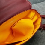 Goyard mini sigon Saddle bag Wine red Size:18*15*20*9cm - Image 8