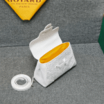 Goyard mini sigon Saddle bag White Size:18*15*20*9cm - Image 6
