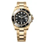 Rolex Submariner Date 126618 Yellow Gold Black Dial
