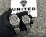 Rolex Datejust White Gold Diamond Dial Iced Out - Image 3