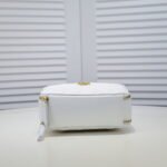 Chanel Caviar alphabet Camera chain crossbody White handle bag - Image 5