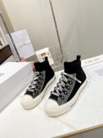 DIOR/OBLIQUE 21ss Perforated knitting black size: 35-41 (Size 41 can be customized)