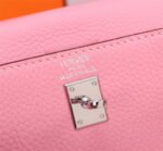 Hermès Kelly ???????????????? Calf Sliver hardware Sakura Pink size: ????????????????/ ???????????????? - Image 3