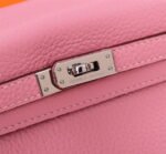 Hermès Kelly ???????????????? Calf Sliver hardware Sakura Pink size: ????????????????/ ???????????????? - Image 5