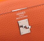 Hermès Kelly ???????????????? Calf Sliver hardware Orange size: ????????????????/ ???????????????? - Image 7
