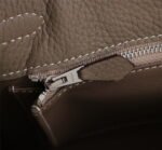 Hermès Kelly ???????????????? Calf Sliver hardware Elephant grey size: ????????????????/ ???????????????? - Image 5