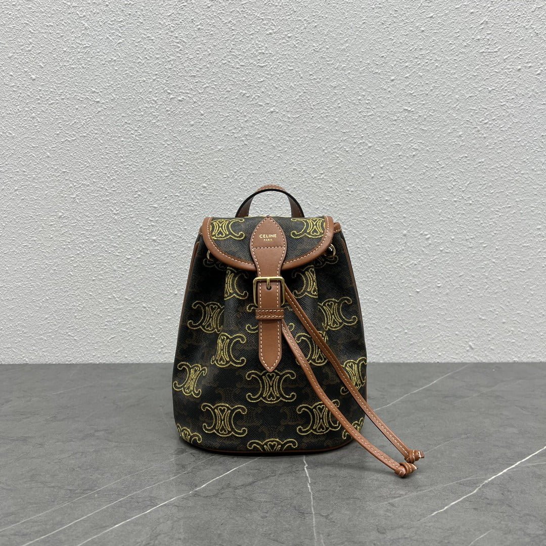 a1684343968835_5257.jpg CELINE Arc de Triomphe Ultra practical printed backpack Size:20*10.5*17cm - Image 1