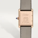 Cartier / TANK LOUIS CARTIER WATCH Tank Louis Cartier watch, large model, Manufacture mechanical movement with manual winding, caliber 1917MC. Case in rose gold 750/1000,  Ref. WGTA0011 - Image 6