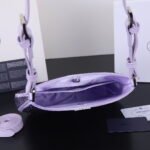 Prada Ss21 Hobo BlingBling 8801 purple size: 22*18*5cm - Image 3