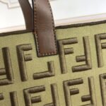 FENDI peekaboo Canvas Tote with mobile phone bag 2118 Size: 37*32 cm - Image 8