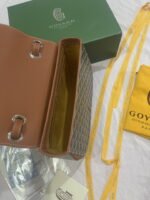 Goyard Goyardine Shell bag Brown Size: 26*18*8cm - Image 7