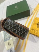 Goyard Goyardine Shell bag Brown Size: 26*18*8cm - Image 8