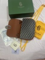 Goyard Goyardine Shell bag Brown Size: 26*18*8cm - Image 9