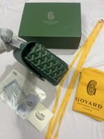 Goyard Goyardine Shell bag Green Size: 26*18*8cm - Image 8