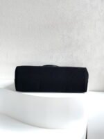 CELINE horizontal printed canvas and calfskin handbag Black Size: 44*32*16cm - Image 6