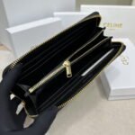 CELINE TRIOMPHE Presbyopia pattern printing Long Wallet Size:19 * 10cm - Image 6