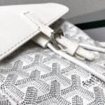 Goyard goyardalpin mini backpack white Size: 8.5*18.5*21.5cm - Image 5