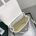 Goyard goyardalpin mini backpack white Size: 8.5*18.5*21.5cm - Image 7