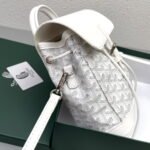Goyard goyardalpin mini backpack white Size: 8.5*18.5*21.5cm - Image 8