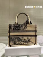 Dior 3D embossment book tote bag size: 42cm /36cm - Image 2