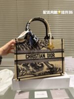 Dior 3D embossment book tote bag size: 42cm /36cm - Image 9