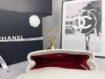 Chanel 2023 new CF White gold bag size: 21*13cm - Image 4
