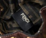 FENDI mini bucket bag 0189 Brown - Image 6