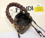 FENDI mini bucket bag 0189 Brown - Image 7
