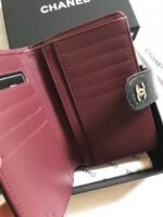 Chanel sheepskin wallet with gold and sliver hardware 50073 size: 15*10cm - Image 6