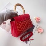Goyard mini Saigon Red Saddle bag Size:22*8*15cm - Image 5