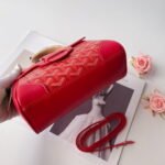 Goyard mini Saigon Red Saddle bag Size:22*8*15cm - Image 8