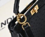 FENDI Peekaboo Black 23ss 335 Size: 20*15cm - Image 8