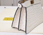 FENDI Peekaboo Cream White 23ss 335 Size: 20*15cm - Image 6
