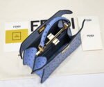 FENDI Peekaboo Blue 23ss 335 Size: 20*15cm - Image 4