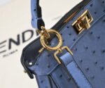 FENDI Peekaboo Blue 23ss 335 Size: 20*15cm - Image 6