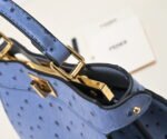 FENDI Peekaboo Blue 23ss 335 Size: 20*15cm - Image 7