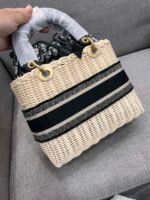 Dior bamboo basket woven Princess Diana - Image 6